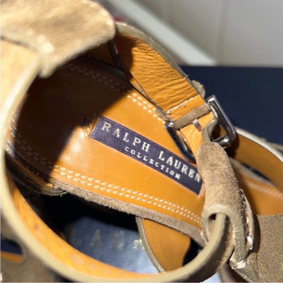 Ralph Lauren Collection Diandra Suede Heels - Picture 6 of 15